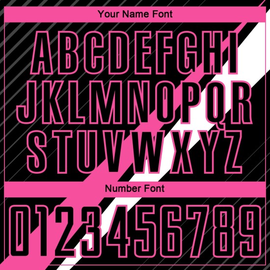 Benutzerdefinierte schwarz rosa-weiß diagonale Linien Sublimation Fußball Uniform Trikot Benutzerdefinierte schwarz rosa-weiß diagonale Linien Sublimation Fußball Uniform Trikot