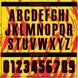 Benutzerdefiniertes Fußballtrikot mit Sublimationsdruck in Gold und Schwarz Benutzerdefiniertes Fußballtrikot mit Sublimationsdruck in Gold und Schwarz