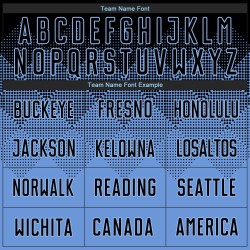 Benutzerdefiniertes hellblau-schwarzes Sublimations-Fußballtrikot